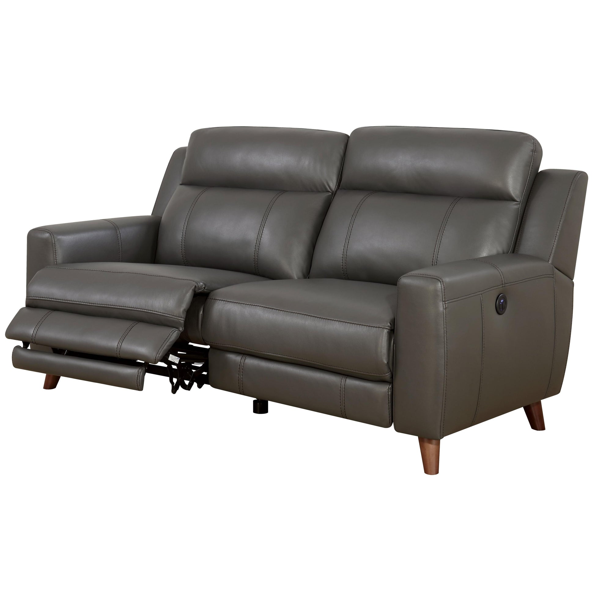  Furniture of America Rosalynn Power Reclining Leatherette Sofa CM6804-SF IMAGE 1