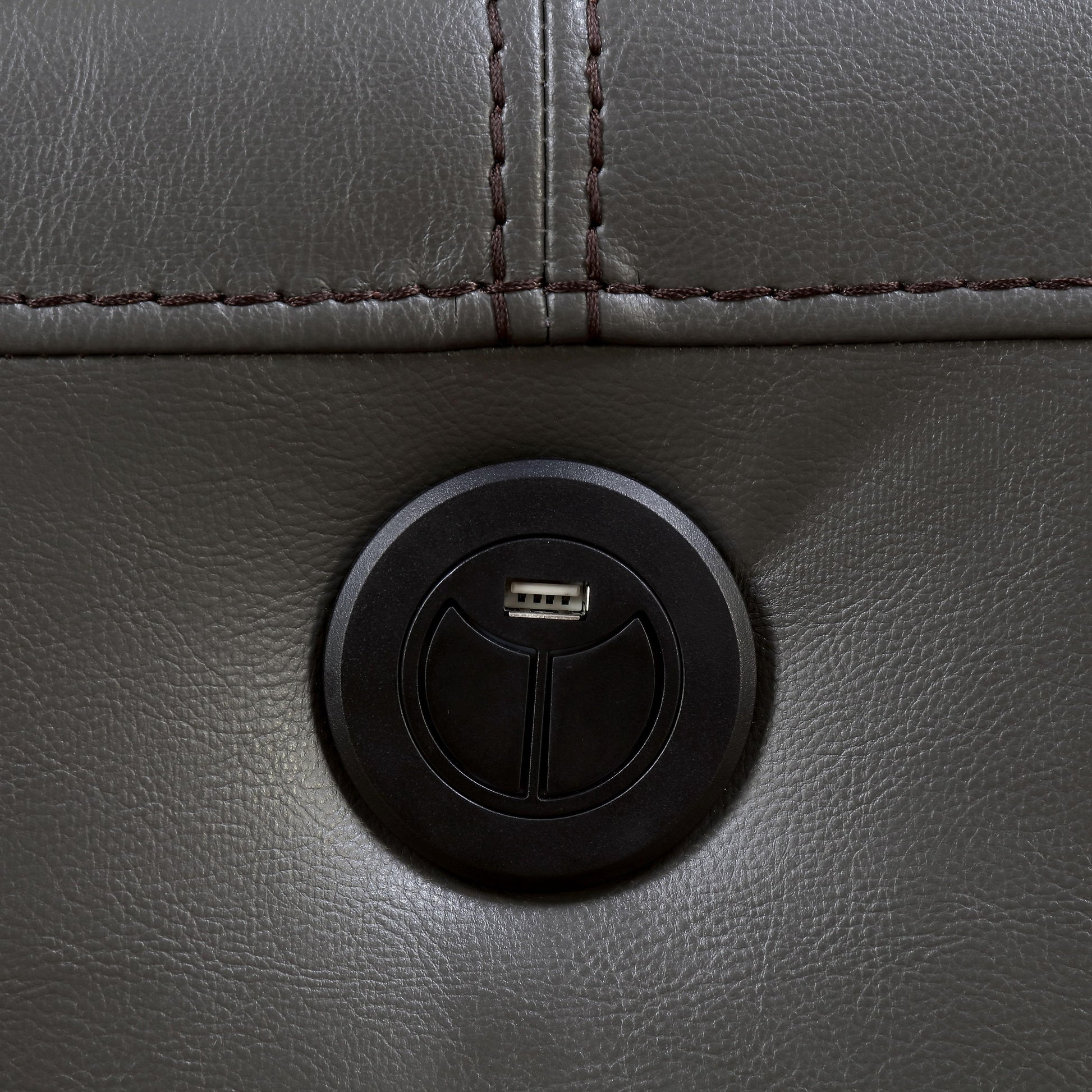  Furniture of America Rosalynn Power Reclining Leatherette Sofa CM6804-SF IMAGE 3