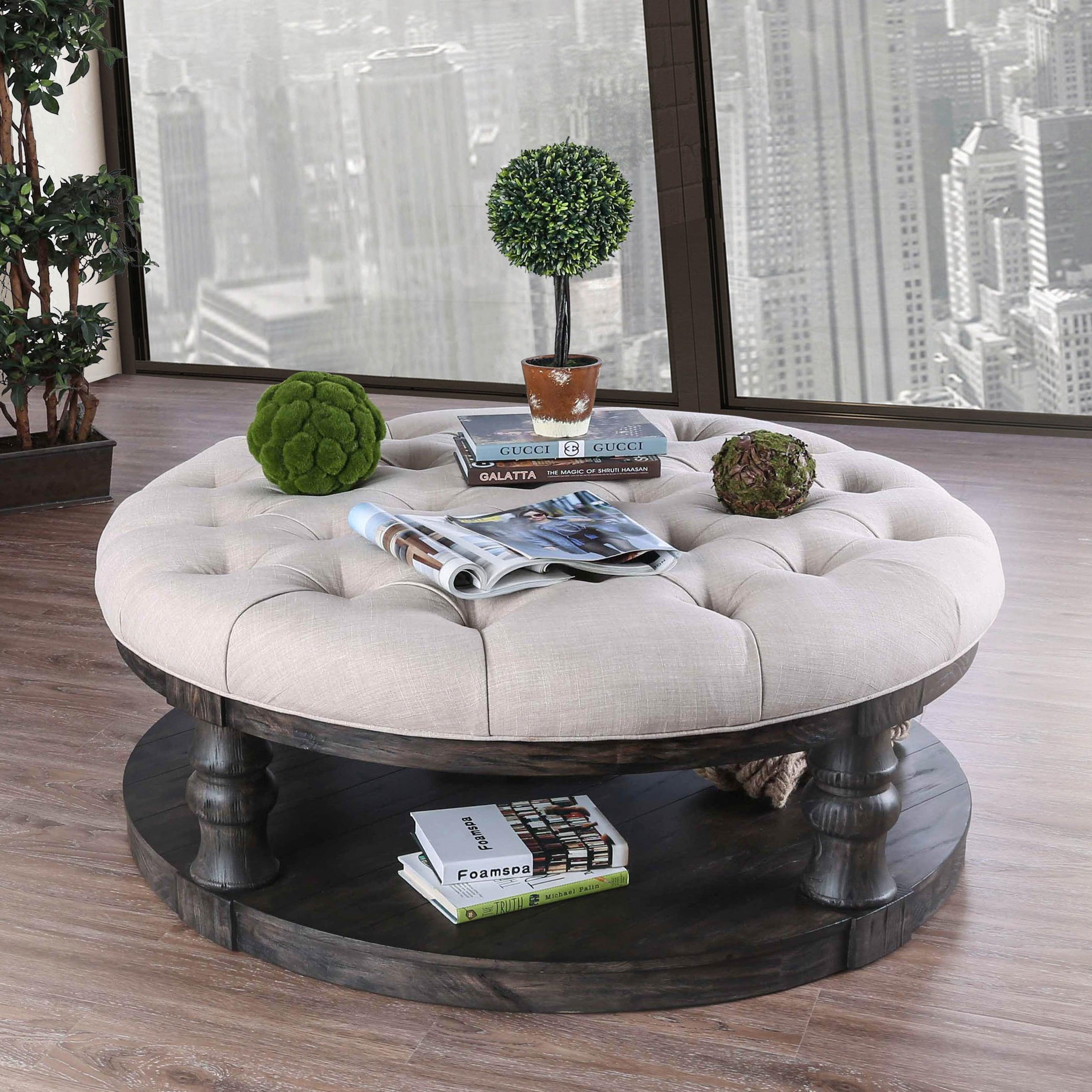  Furniture of America Mika Coffee Table CM4424GY-F-C IMAGE 1
