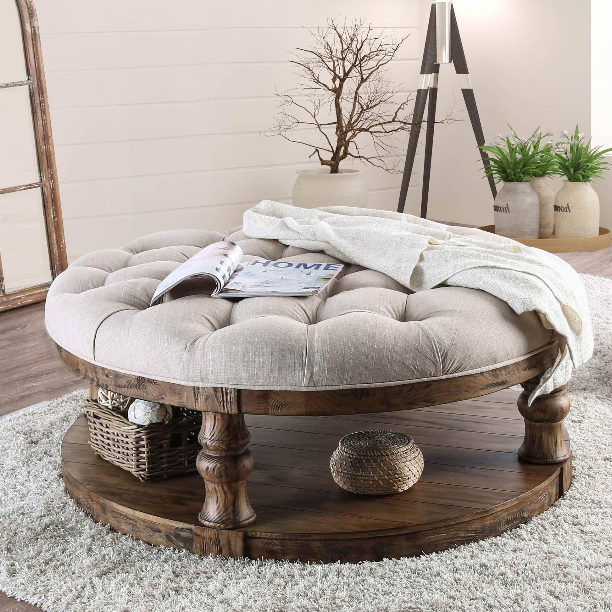  Furniture of America Mika Coffee Table CM4424A-F-C IMAGE 1