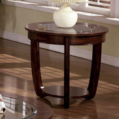  Furniture of America Crystal Falls End Table CM4336E IMAGE 1