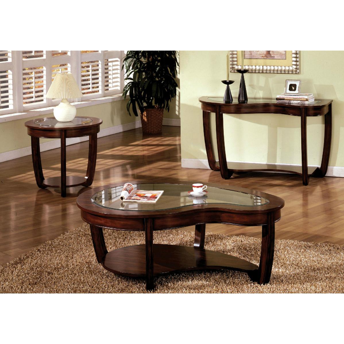  Furniture of America Crystal Falls Coffee Table CM4336C IMAGE 6