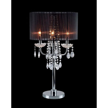  Furniture of America Jada Table Lamp L76733BK-T IMAGE 1