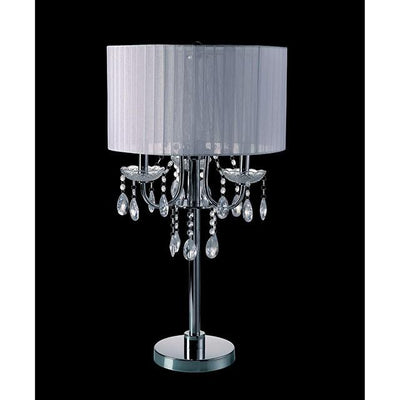  Furniture of America Jada Table Lamp L76733WH-T IMAGE 1