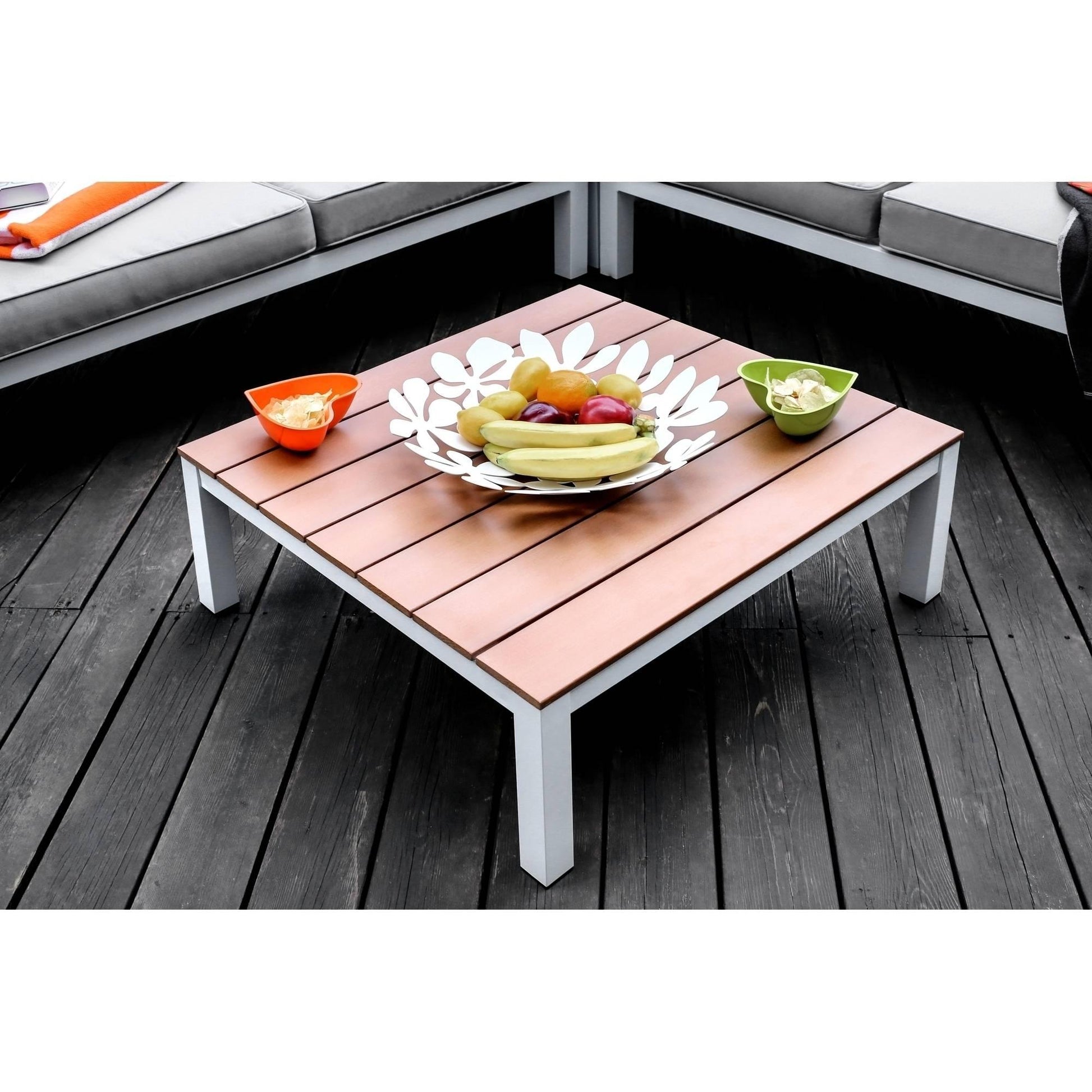  Furniture of America Winona CM-OS2580-PK Patio Sectional w/ Ottoman IMAGE 5