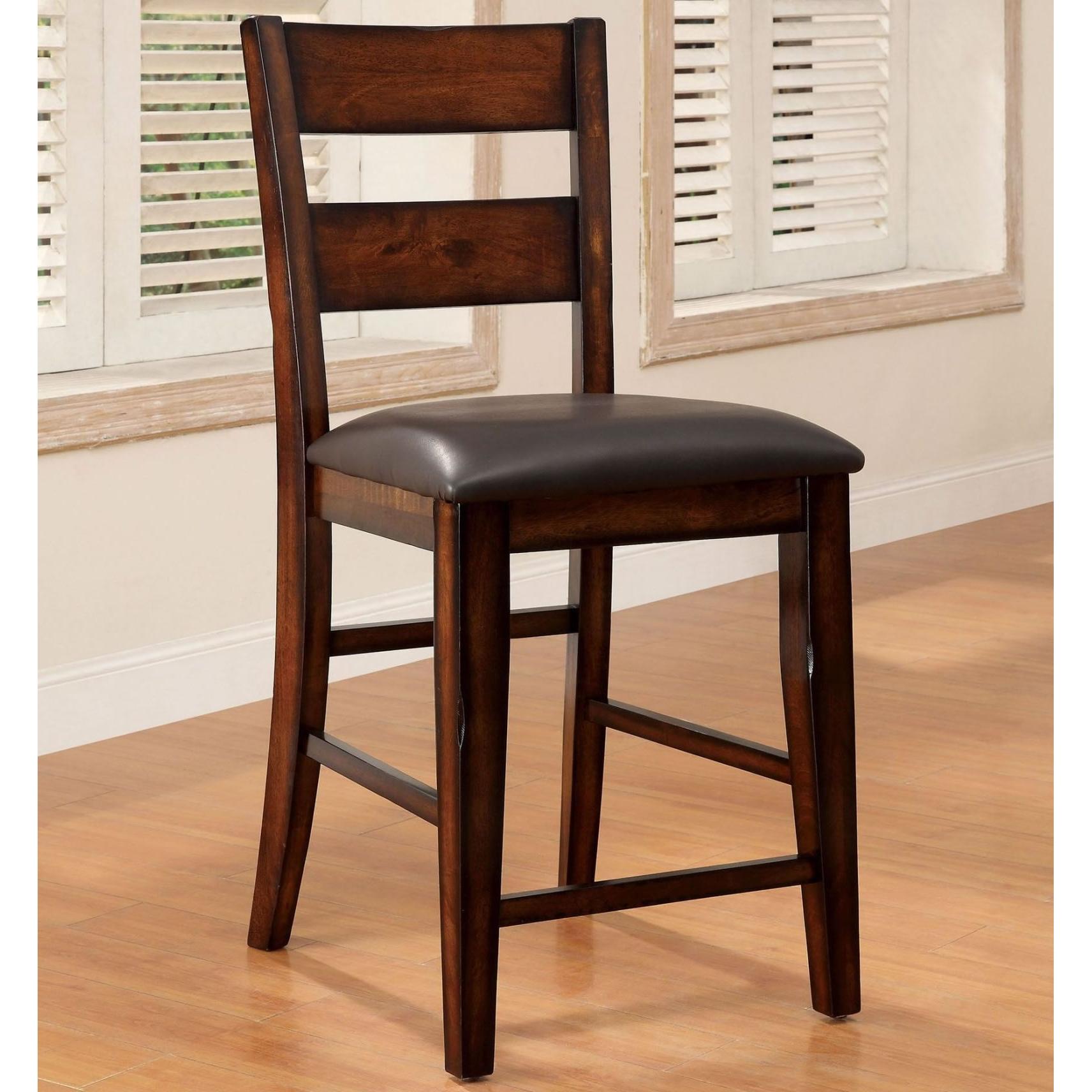  Furniture of America Dickinson CM3187PC-2PK Counter Height Chair IMAGE 1