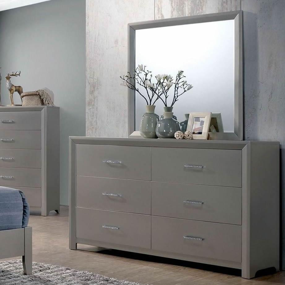  Furniture of America Blythe Dresser Mirror CM7869M IMAGE 3