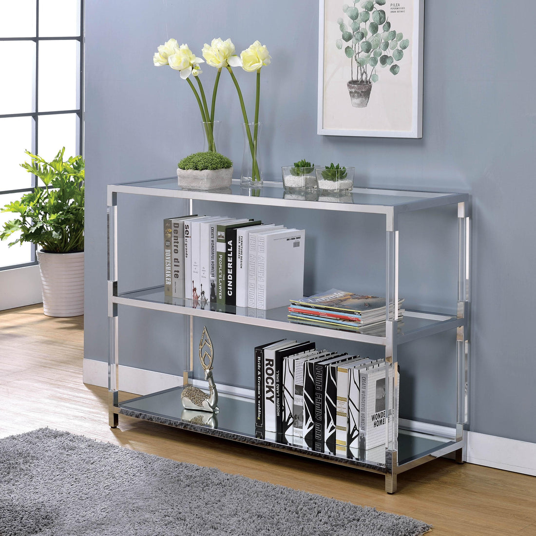  Furniture of America Ludvig Sofa Table CM4153S IMAGE 1