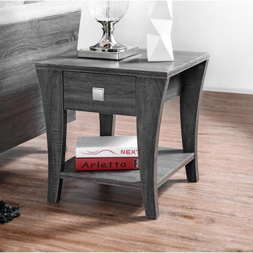  Furniture of America Amity End Table CM4085E IMAGE 1