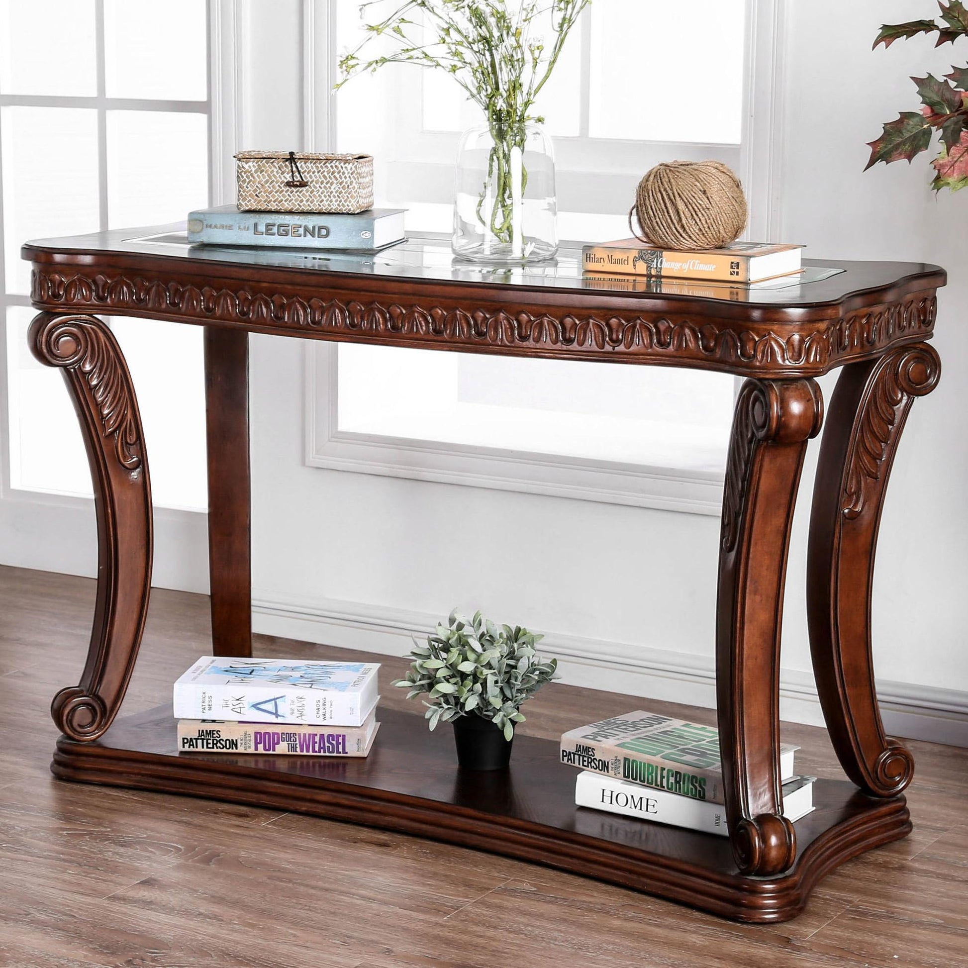  Furniture of America Walworth Sofa Table CM4428S IMAGE 1