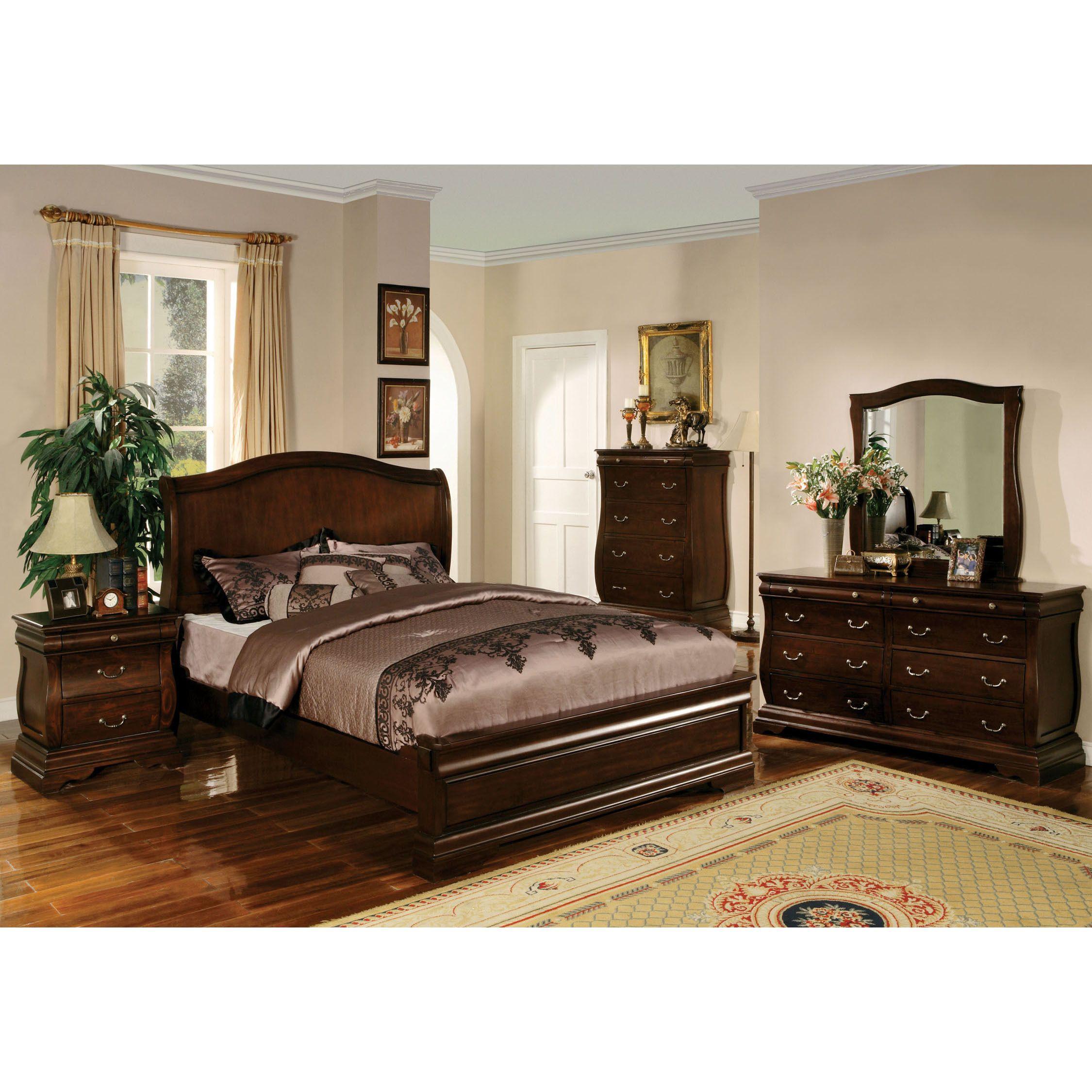  Furniture of America Brunswick Dresser Mirror CM7503M IMAGE 3