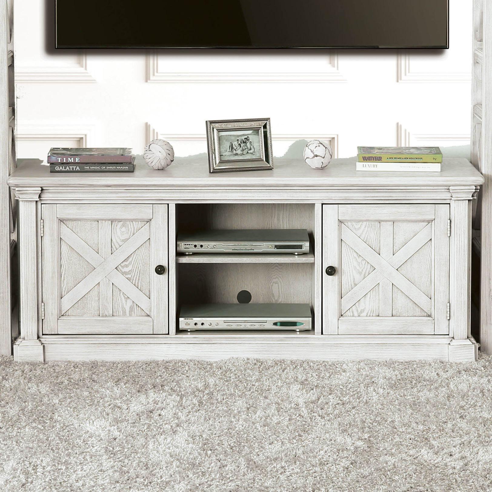  Furniture of America Georgia TV Stand with Cable Management CM5089-TV-60 IMAGE 1