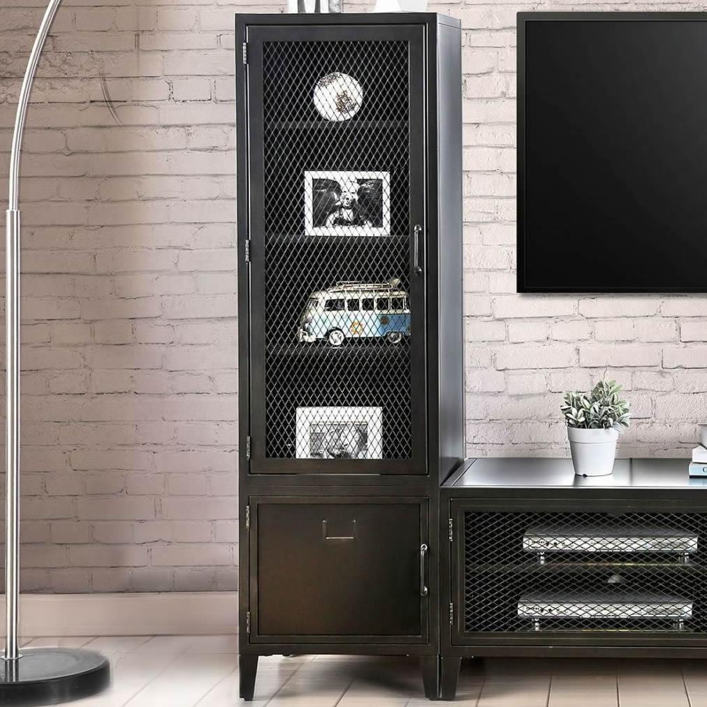  Furniture of America Entertainment Center Components Pier CM5011-PCL IMAGE 2