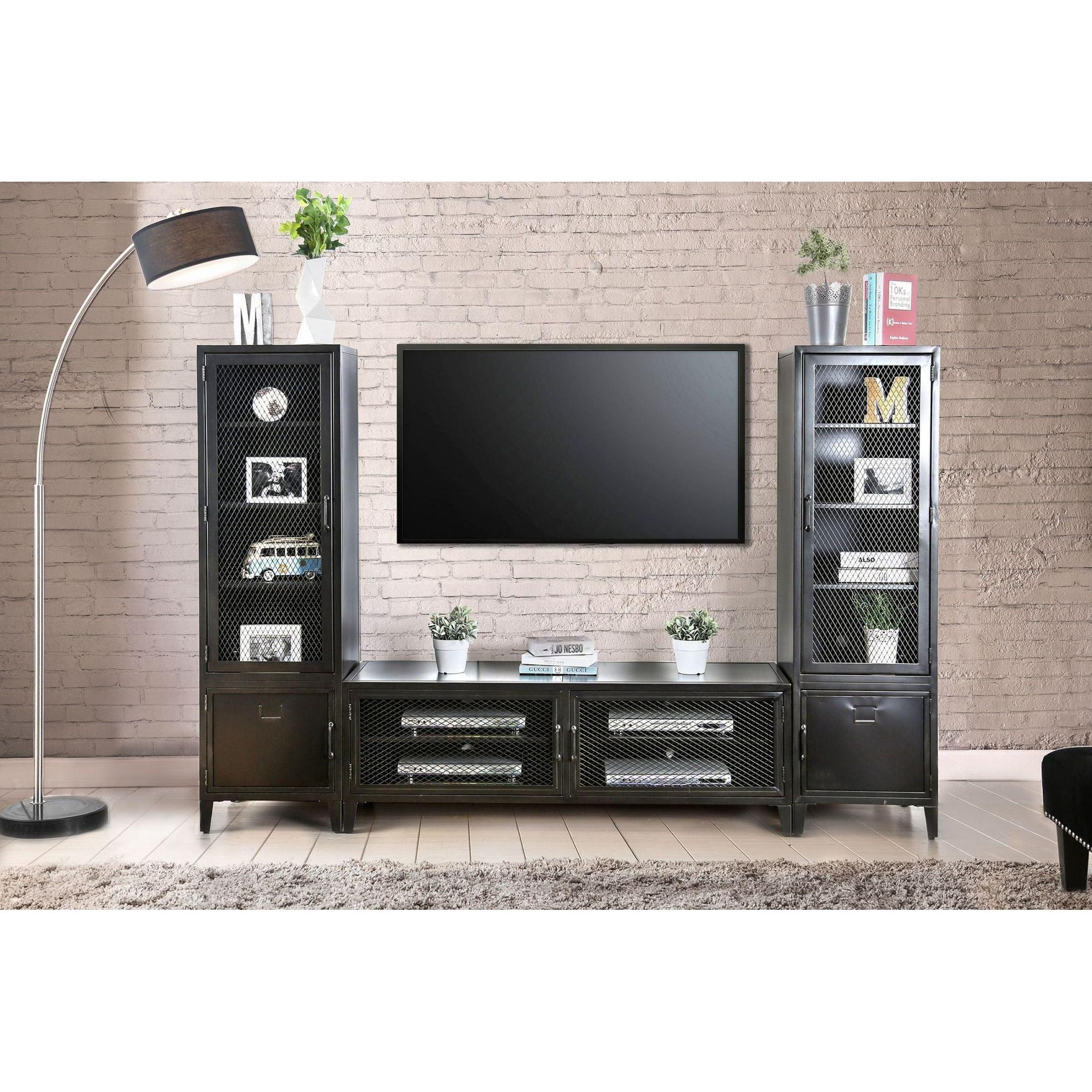  Furniture of America Entertainment Center Components Pier CM5011-PCL IMAGE 4