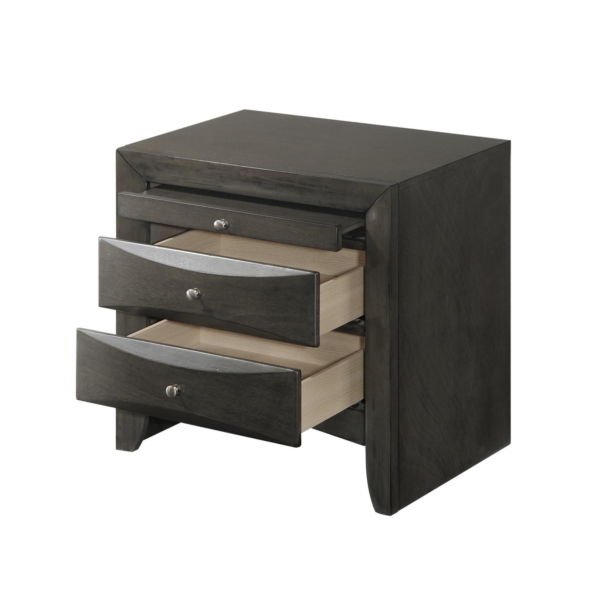  Crown Mark Emily 2-Drawer Nightstand B4270-2 IMAGE 2