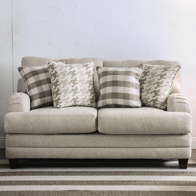  Furniture of America Christine Stationary Fabric Loveseat SM8280-LV IMAGE 1