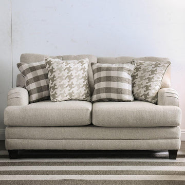  Furniture of America Christine Stationary Fabric Loveseat SM8280-LV IMAGE 1