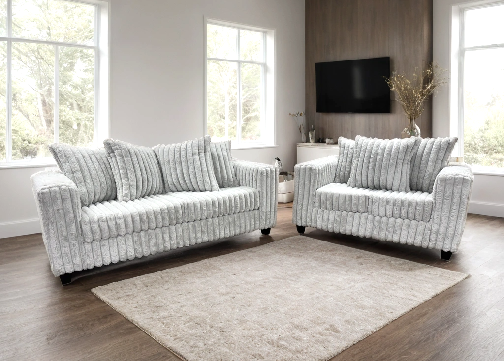 Empire Teddy 510 Sofa and Loveseat Set(Colors available)