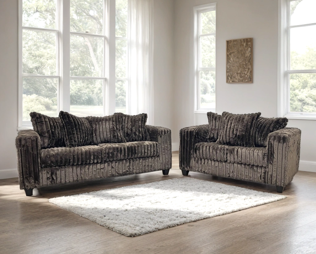 Empire Teddy 510 Sofa and Loveseat Set(Colors available)