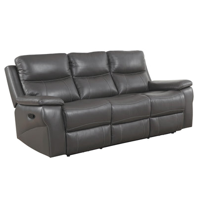  Furniture of America Lila Reclining Leather Match Sofa CM6540-SF IMAGE 1