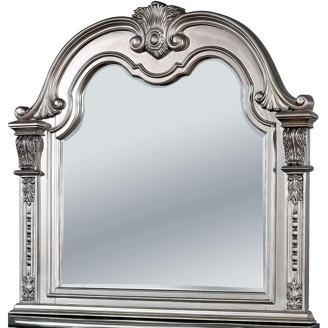  Furniture of America Fromberg Dresser Mirror CM7670CPN-M IMAGE 2