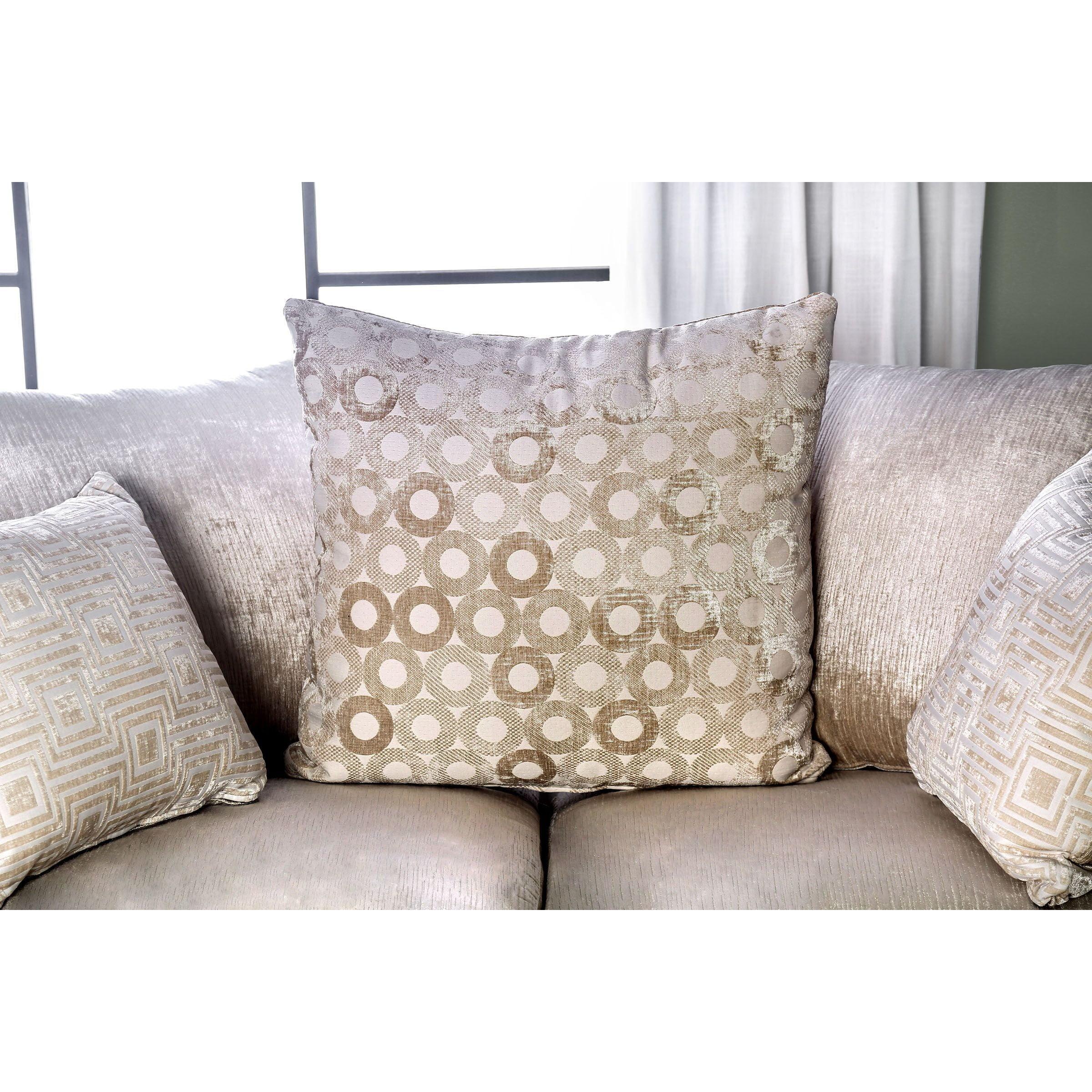  Furniture of America Benigno Stationary Fabric Loveseat SM6411-LV IMAGE 6