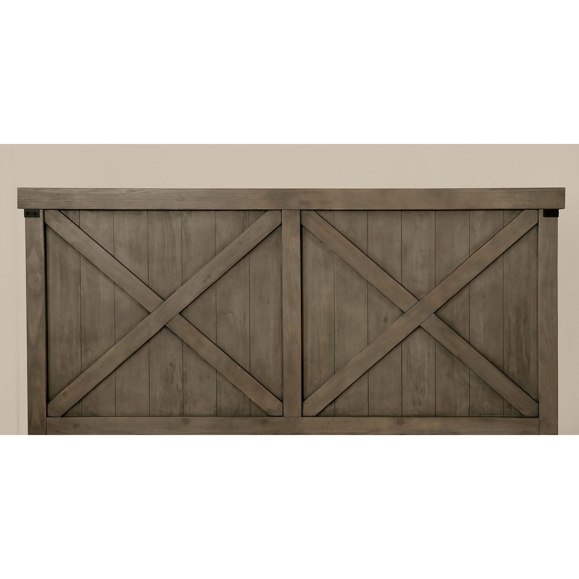  Color_Grey  Size_King  -- Furniture of America Bianca Panel Bed IMAGE 2