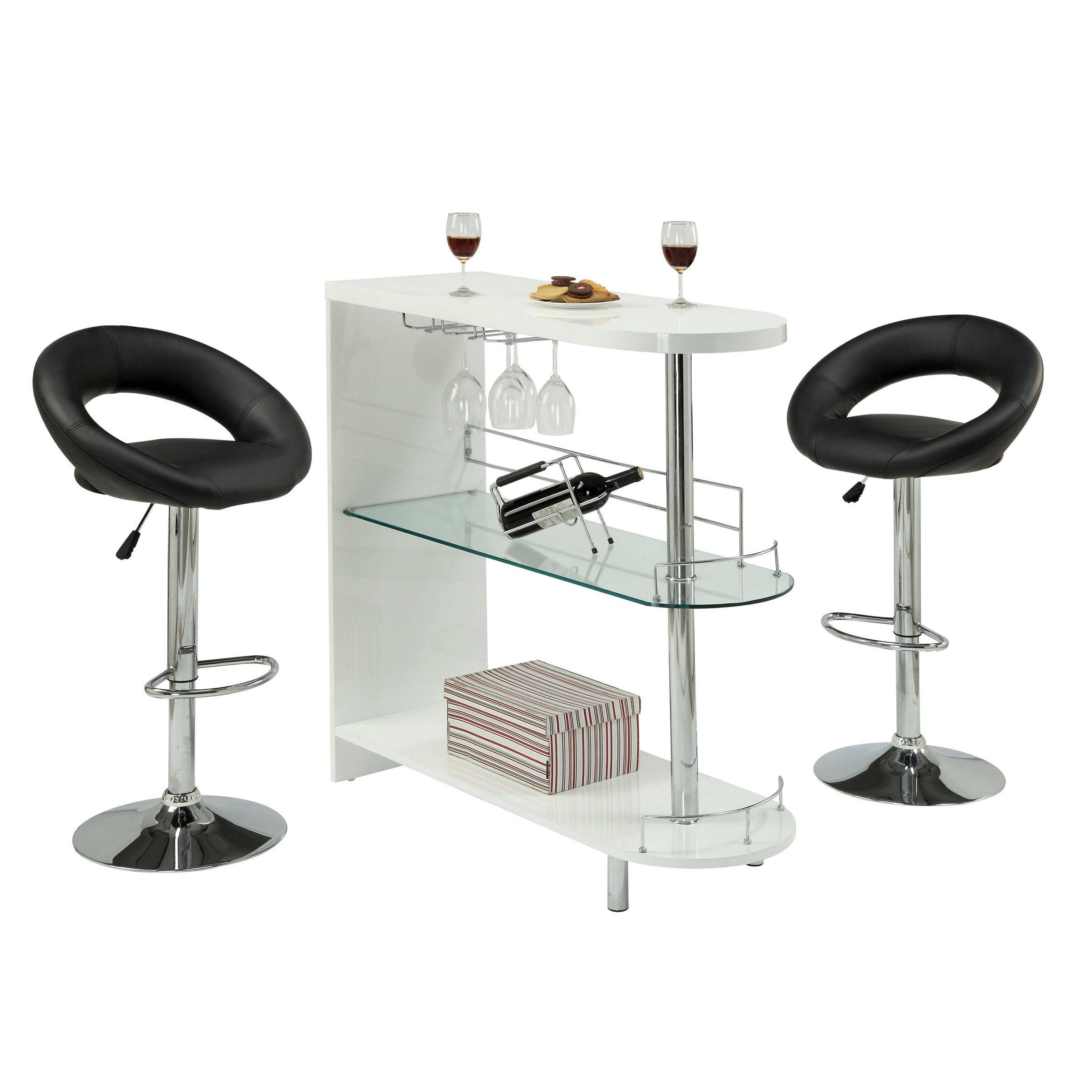  Furniture of America Bars Bars CM-BT8333-WH IMAGE 2