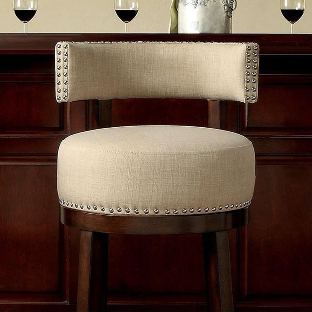  Furniture of America Lynsey CM-BR6252BG-24-2PK 25" Bar Stool IMAGE 1