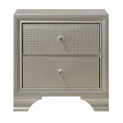  Crown Mark Lyssa 2-Drawer Nightstand B4300-2 IMAGE 1