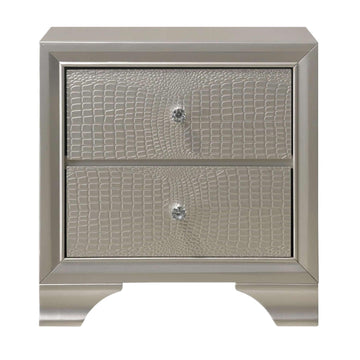  Crown Mark Lyssa 2-Drawer Nightstand B4300-2 IMAGE 1