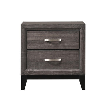  Crown Mark Akerson 2-Drawer Nightstand B4620-2 IMAGE 1