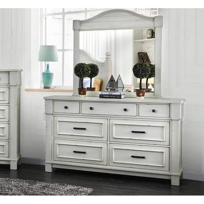  Furniture of America Daria Dresser Mirror CM7562M IMAGE 1
