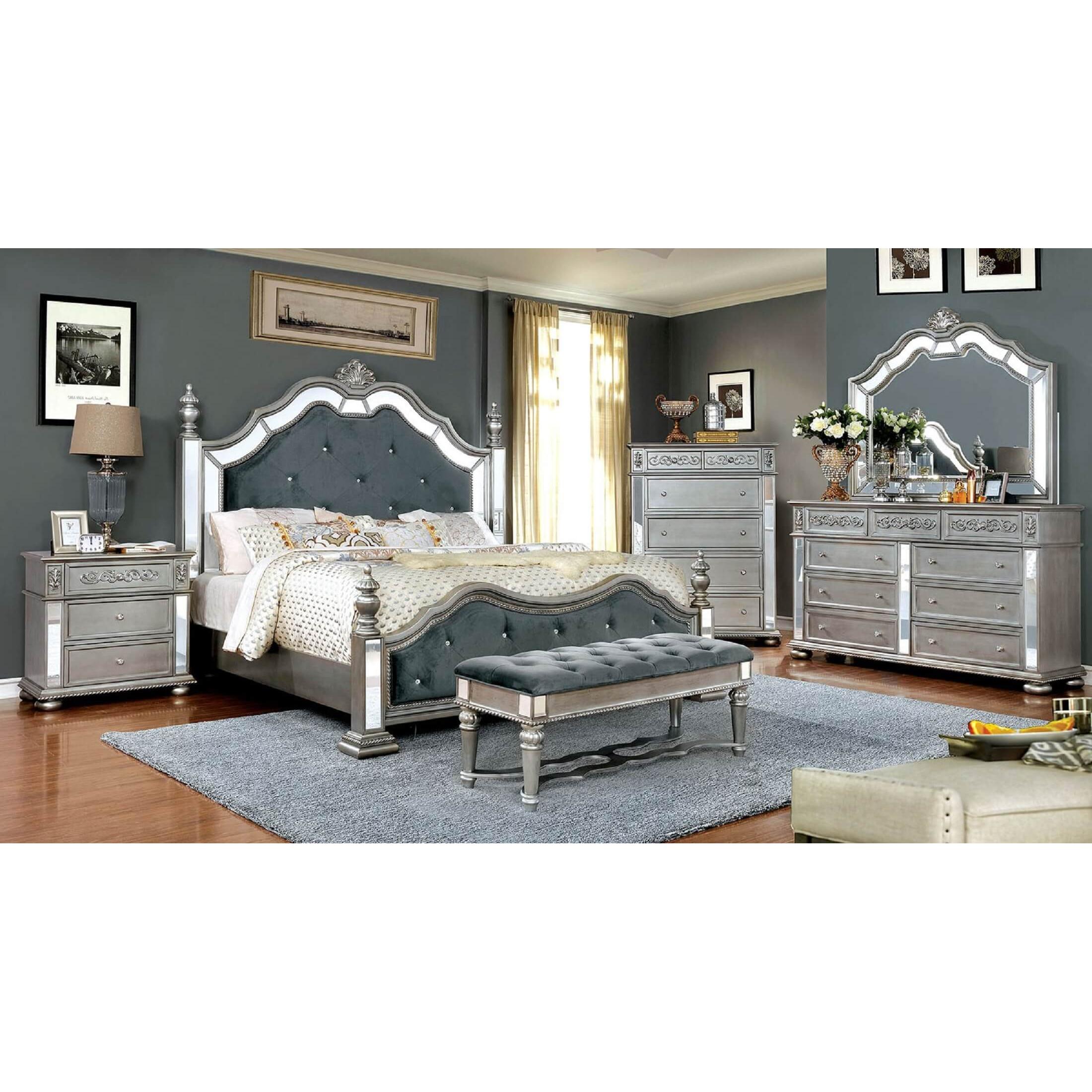  Furniture of America Azha CM7194Q Queen Bed IMAGE 4