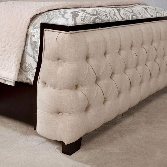  Furniture of America Camille Queen Upholstered Platform Bed CM7566Q-BED IMAGE 3
