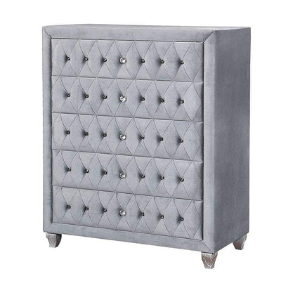  Furniture of America Alzir 5-Drawer Chest CM7150C IMAGE 1
