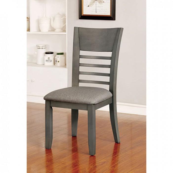  Furniture of America Hillsview Dining Chair CM3916GY-SC-2PK IMAGE 1
