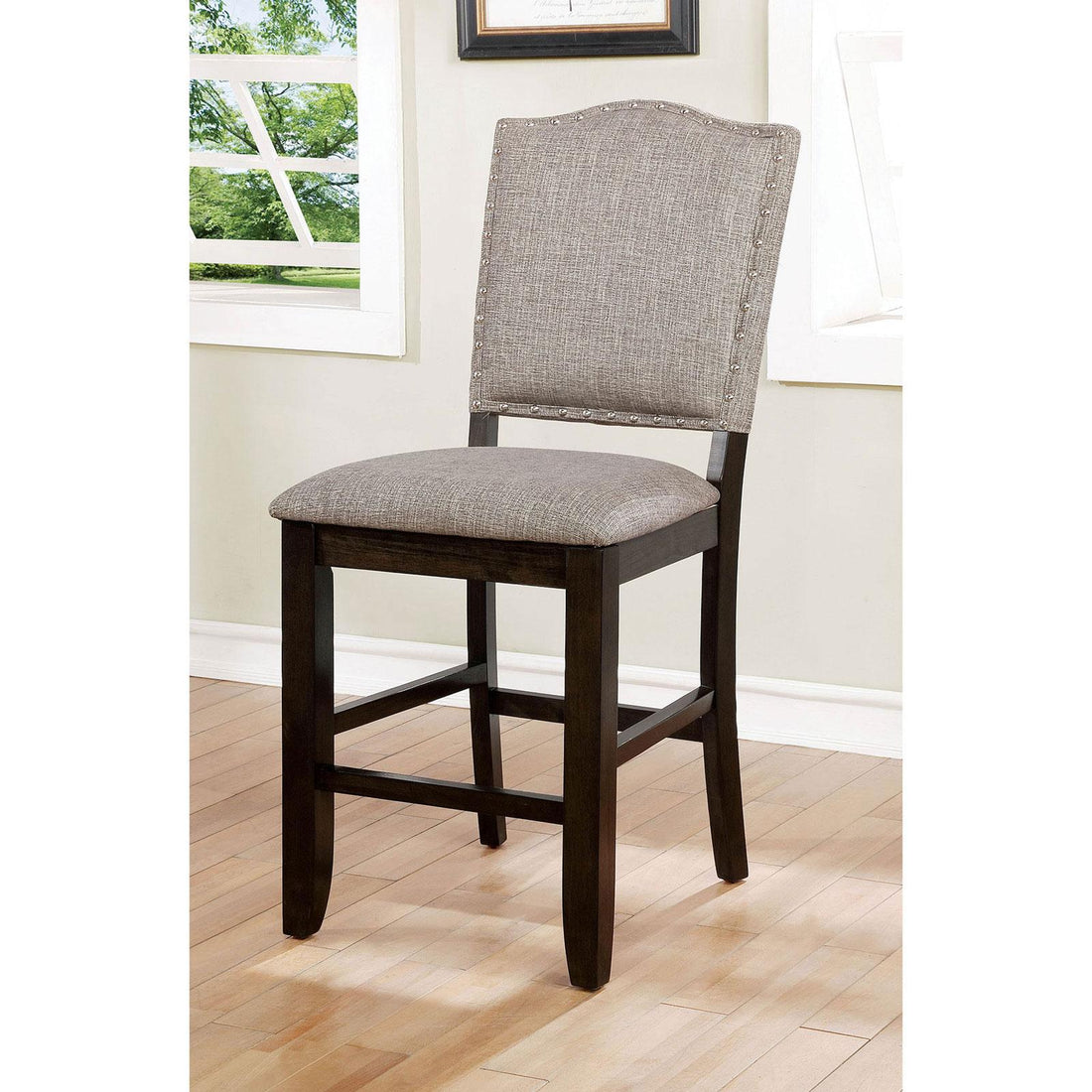  Furniture of America Teagan Counter Height Dining Chair CM3911PC-2PK IMAGE 1