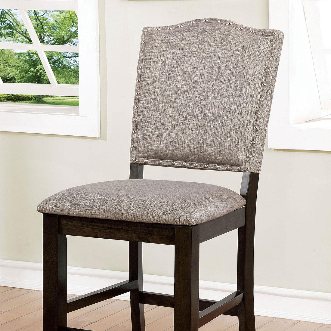  Furniture of America Teagan Counter Height Dining Chair CM3911PC-2PK IMAGE 1