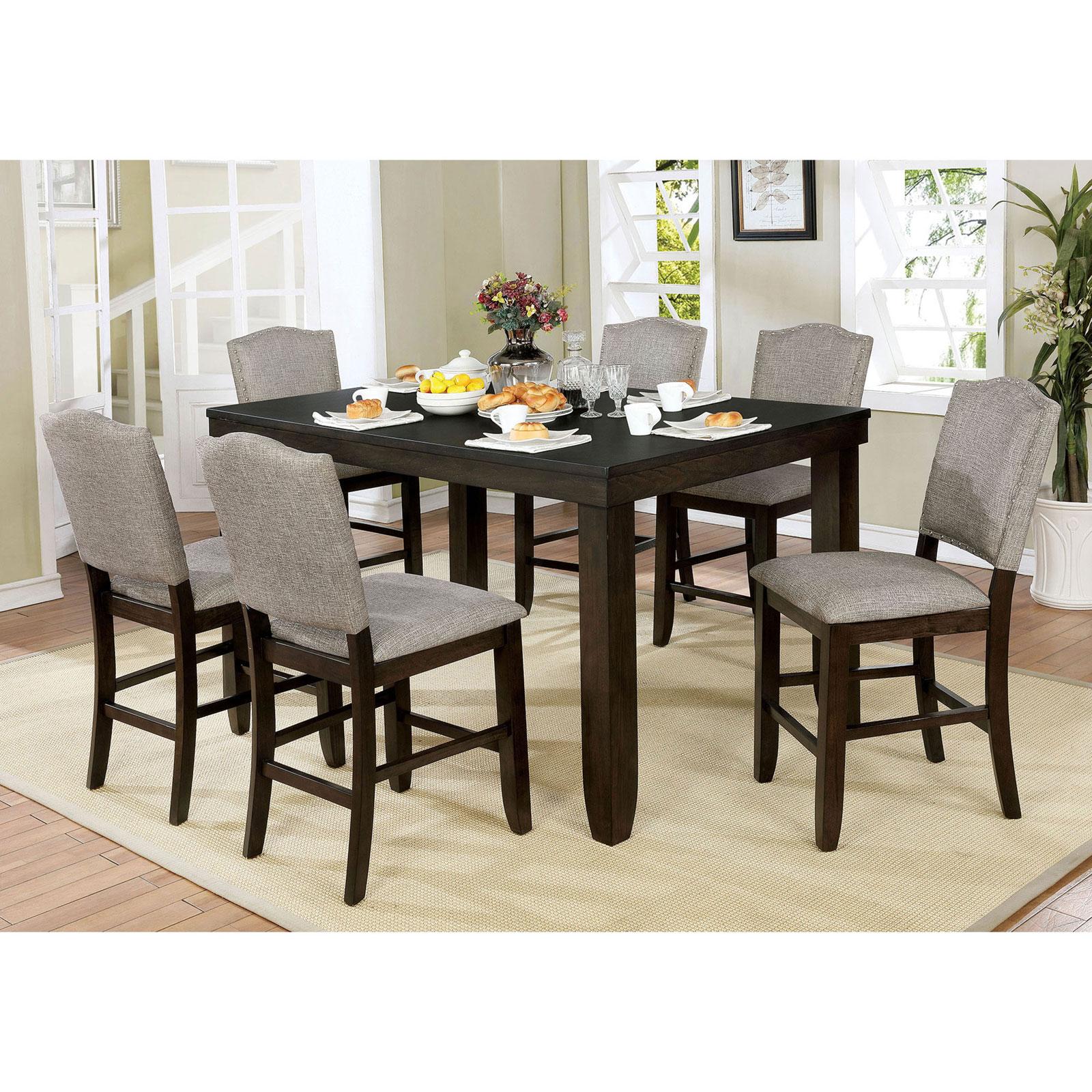  Furniture of America Teagan Counter Height Dining Chair CM3911PC-2PK IMAGE 4