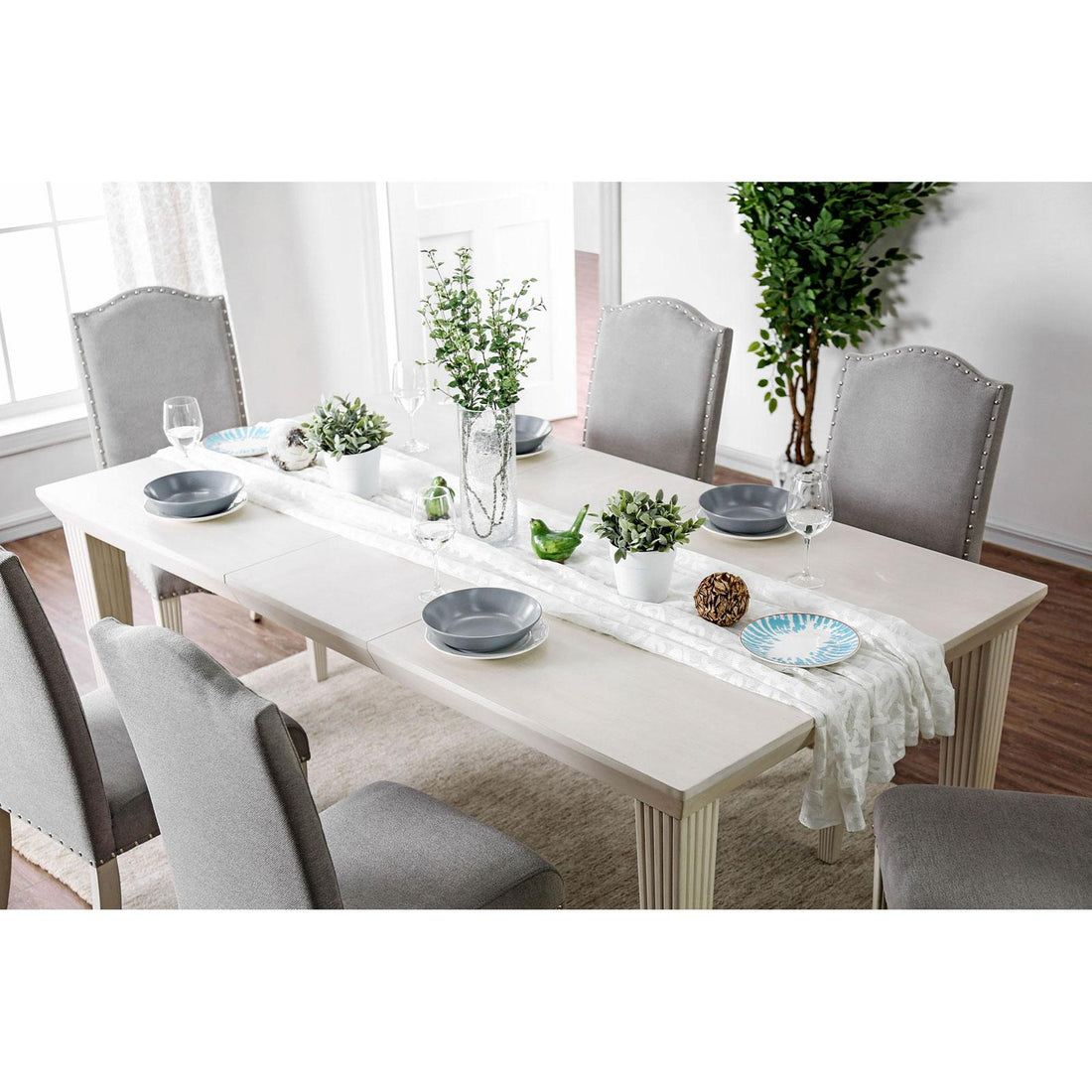  Furniture of America Daniella Dining Table CM3630T IMAGE 1