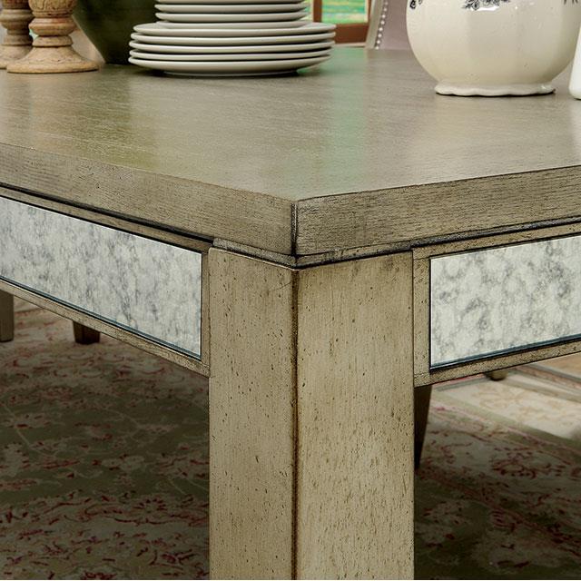  Furniture of America Echo Dining Table CM3980T IMAGE 2