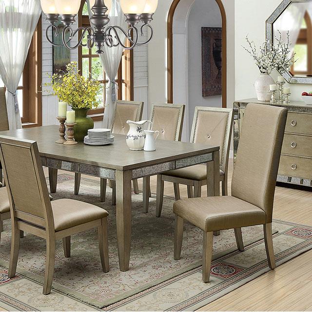  Furniture of America Echo Dining Table CM3980T IMAGE 6