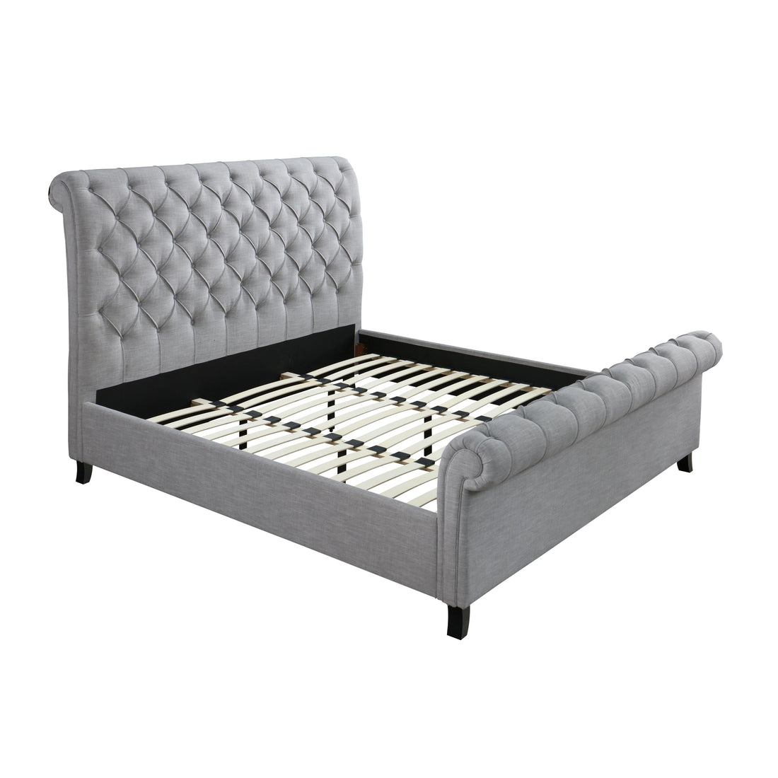  Size_King  -- Kate Upholstered Sleigh Bed IMAGE 1