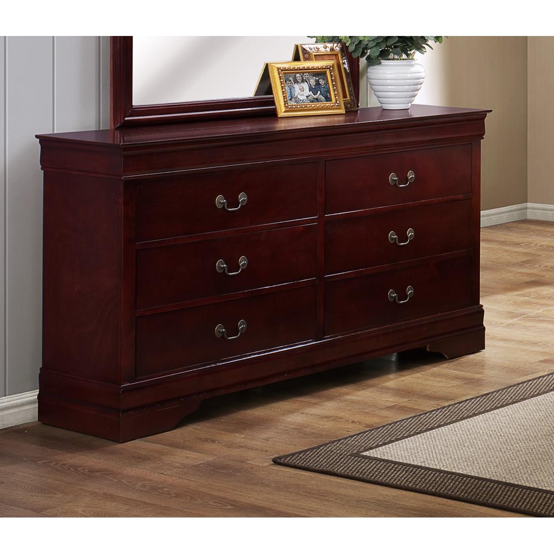  Crown Mark Louis Philip 6-Drawer Dresser B3850-1 IMAGE 1