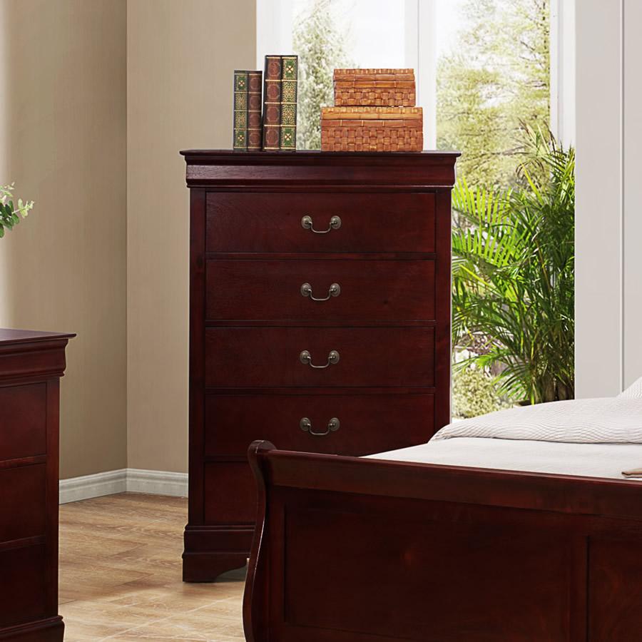  Crown Mark Louis Philip 5-Drawer Chest B3850-4 IMAGE 1