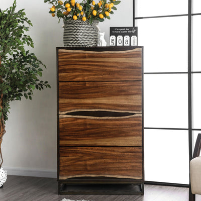  Furniture of America Fulton 4-Drawer Chest CM7363C IMAGE 1