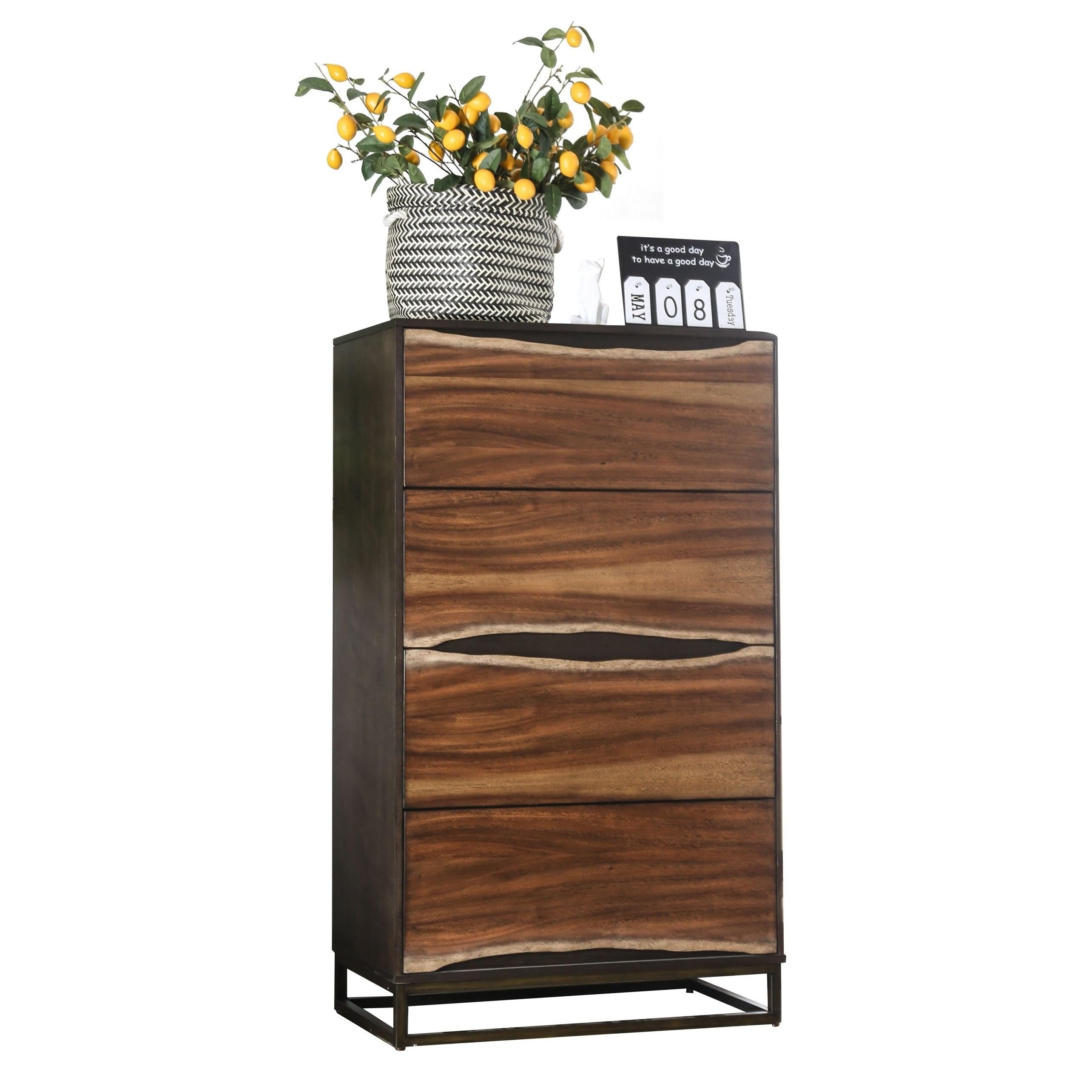  Furniture of America Fulton 4-Drawer Chest CM7363C IMAGE 3