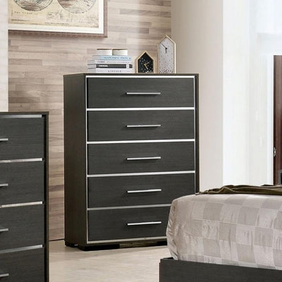  Furniture of America Camryn 5-Drawer Chest CM7589C IMAGE 1