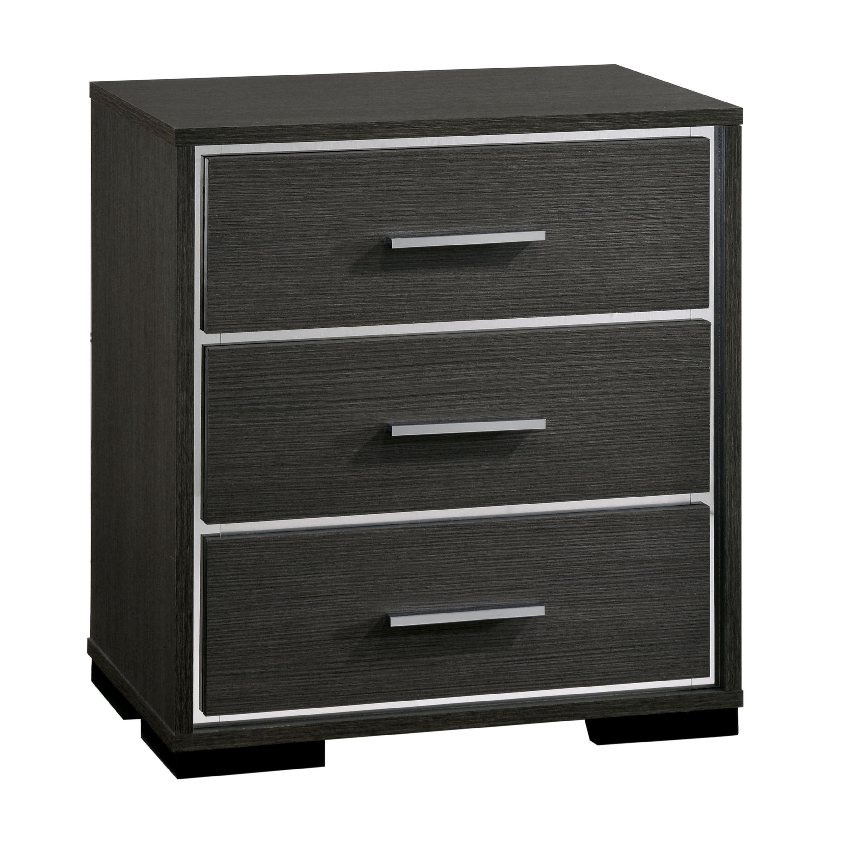  Furniture of America Camryn 3-Drawer Nightstand CM7589N IMAGE 2